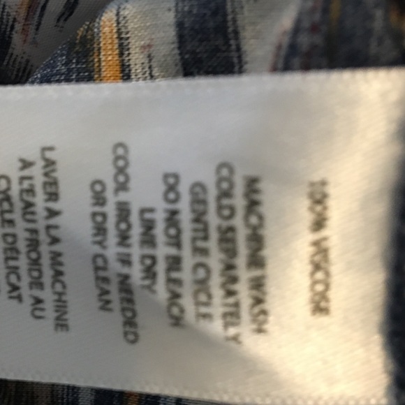 Beachlunchlounge sleeveless blouse ruffle hem S - Picture 6 of 6